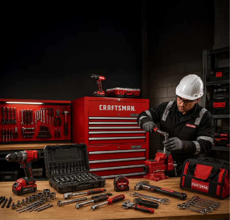 Juego de herramientas manuales CRAFTSMAN para uso profesional