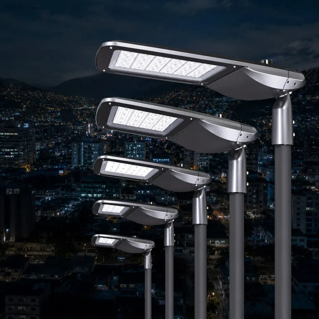luminaria publica Eserled de Esersum en Ecuador